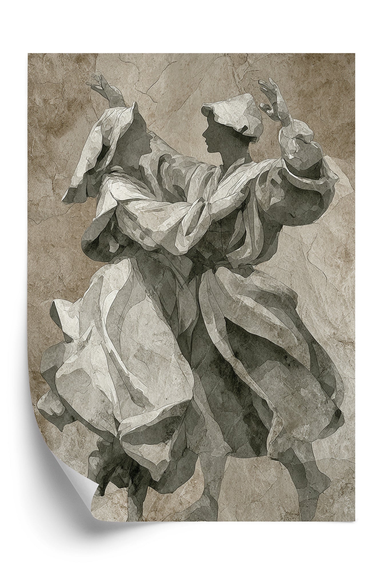 Plakat w ramie Danzare