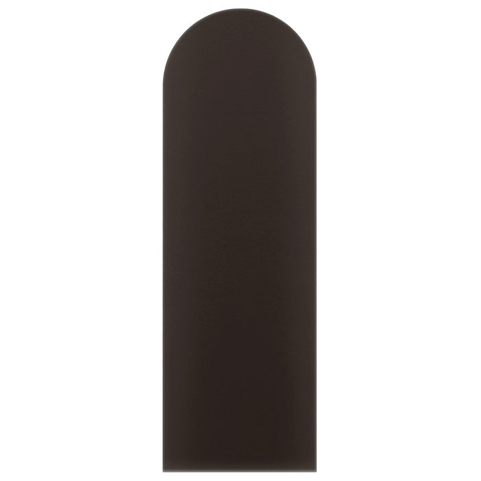 Panel Tapicerowany Eko Skóra Brązowy 20cm