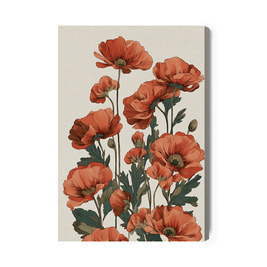 Obraz na płótnie Papaver