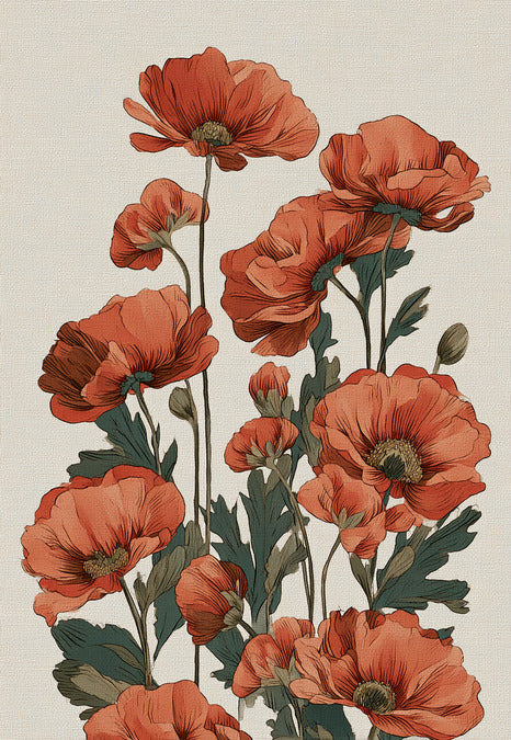 Obraz na płótnie Papaver