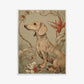 Plakat w ramie Dachshund Bloom