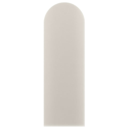 Panel Tapicerowany Eko Skóra Kremowy 20cm