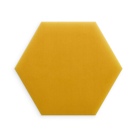 Panel Tapicerowany Żółty