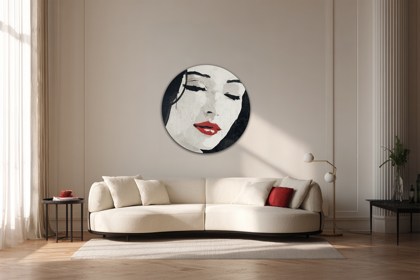 Obraz Okrągły Velata